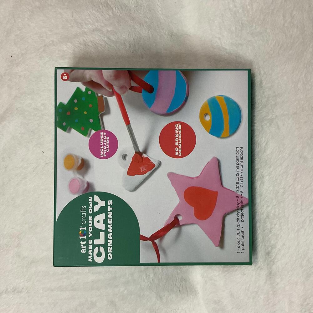 Make Your Own Clay Ornaments Craft Kit
